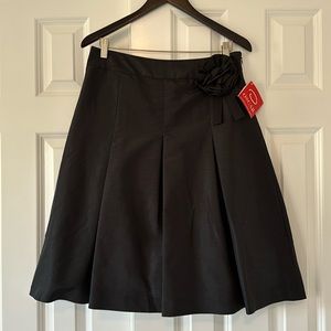 Oscar by Oscar De La Renta Midi Skirt, black size 10